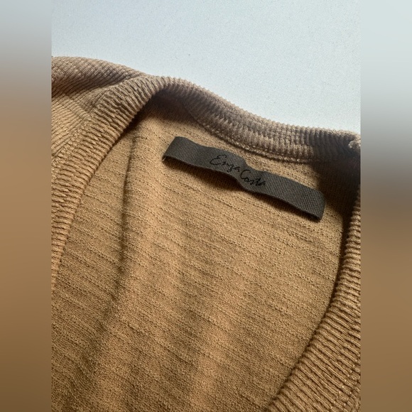 ENZA COSTA Textured Knit Sleeveless Mini Dress Womens Size XS Textured - Picture 6 of 7